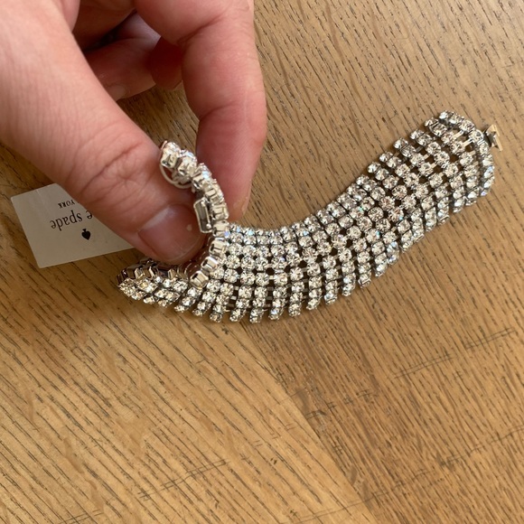 Kate Spade Crystal Constellation Bracelet Holiday Party Sparkly - Picture 7 of 8